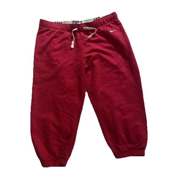 Nike Women’s Pink Capri Jogger Sweatpants Size Small - Picture 1 of 3